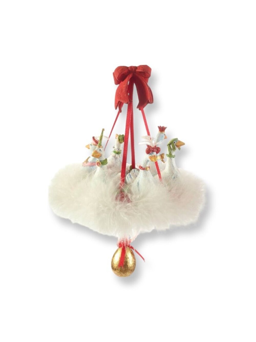 MacKenzie-Childs Patience Brewster 12 Days 6 Geese A-Laying Collectible Ornament